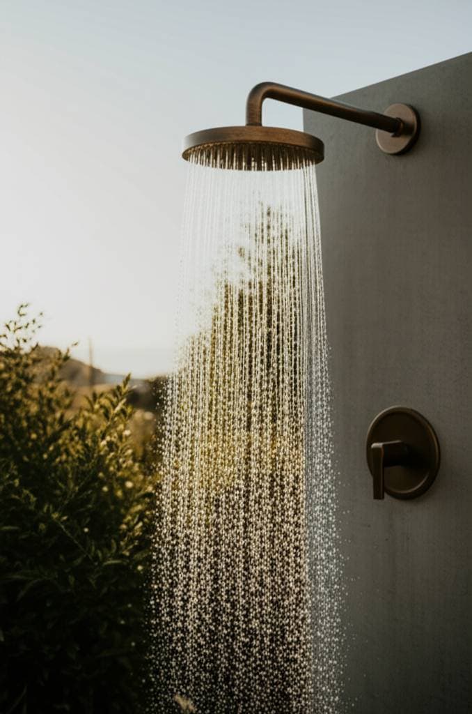 Featured image for Outdoor Showers Now Cost $1,500-$7,500 in Coastal Towns