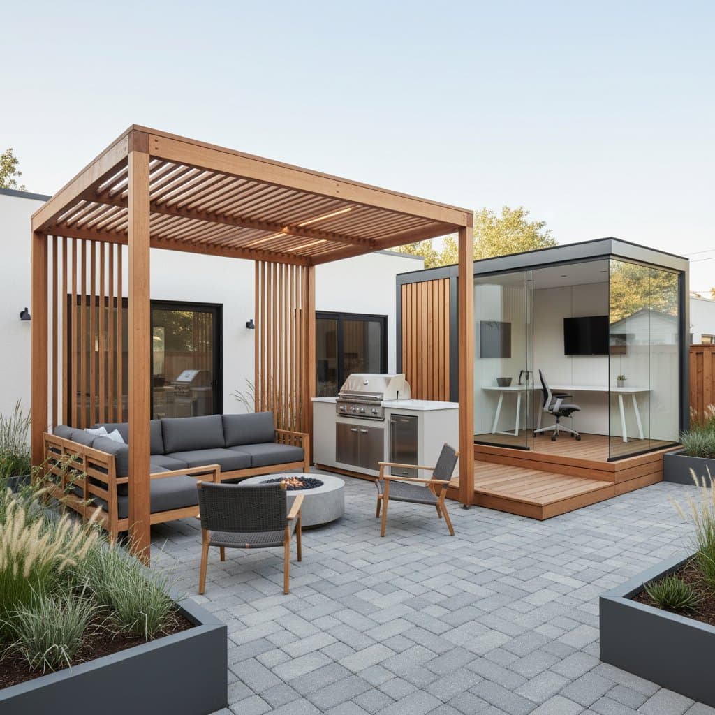 Featured image for 9 Modular Outdoor Room Ideas for Quick-Install Living Spaces