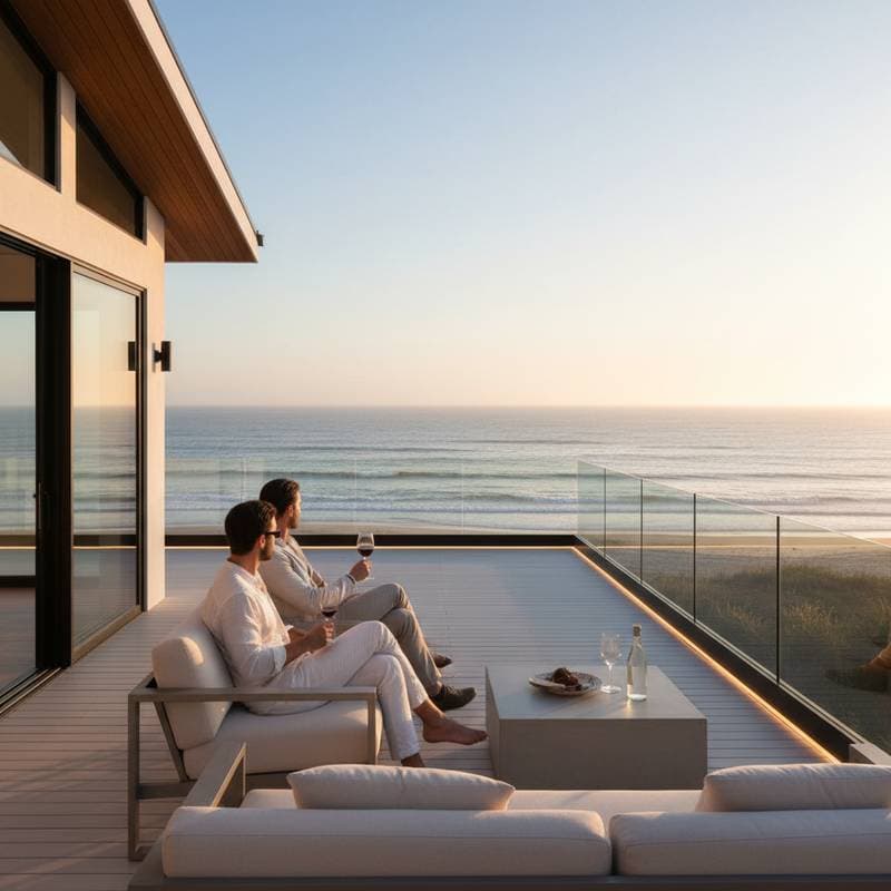 Preview image for Glass Railings Outlast Wood in Salt Air