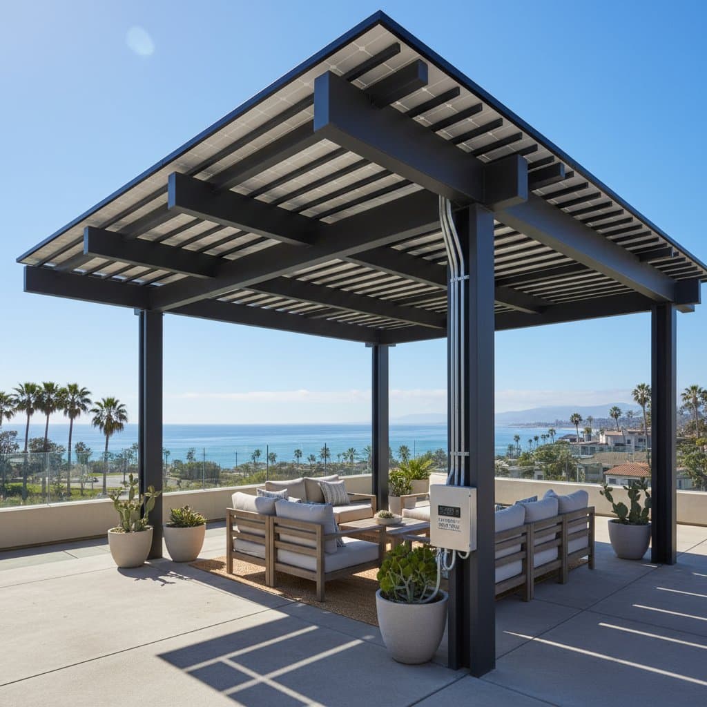 Preview image for Solar Pergolas Cut Coastal Energy Bills in Half