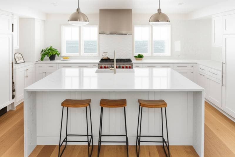Why Quartz Beats Granite in Coastal Kitchens