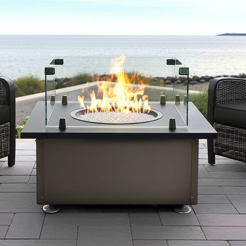 Preview image for Wind Guards Keep Coastal Fire Pits Burning Steady