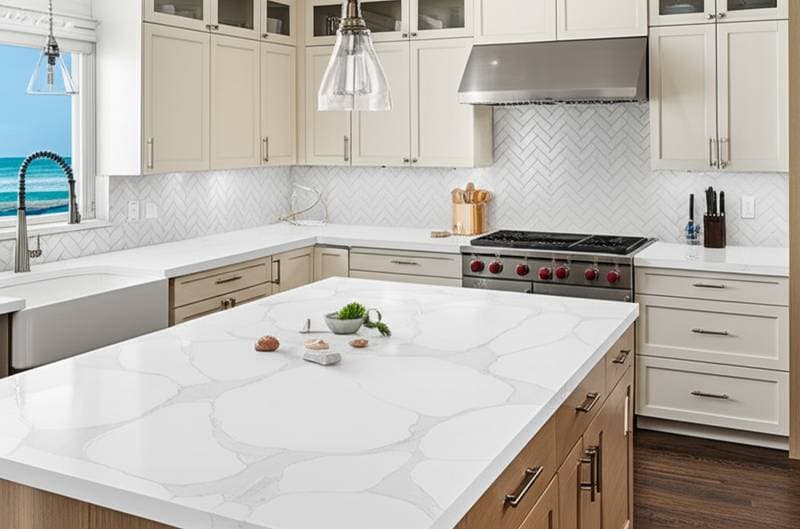 Featured image for Why Quartz Beats Granite in Salty Ocean Air