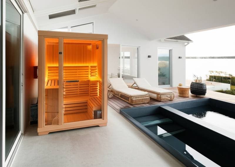 Saunas and Cold Plunges Transform Beach Home Wellness