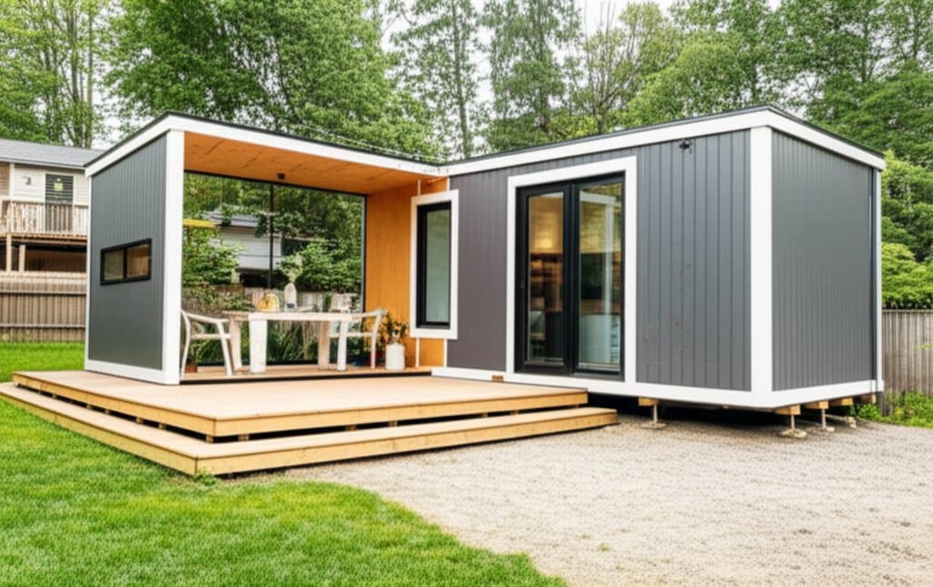 Featured image for Snap-Together Outdoor Rooms for Under $5K
