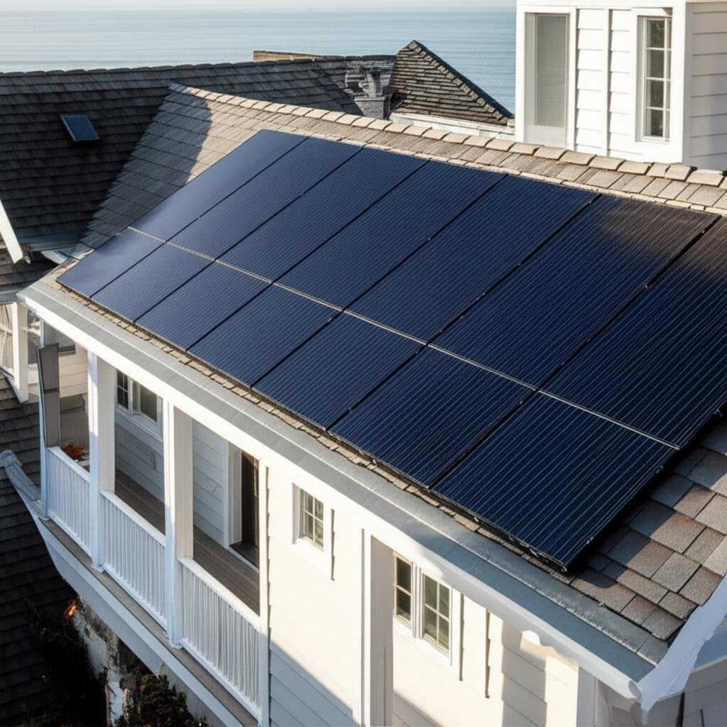 Solar Shingles Cut $15K From Coastal Roof Upgrades