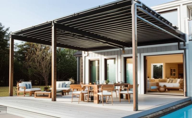 Preview image for Solar Pergolas Generate Power While Shading Your Patio