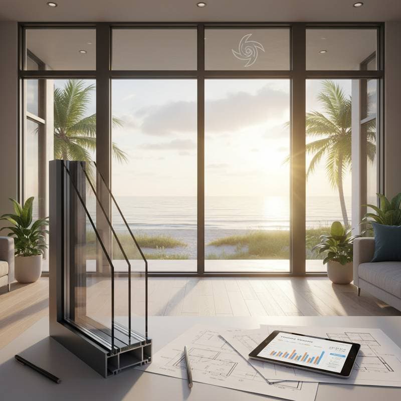 Save 30% on Impact Glass for Coastal Remodels