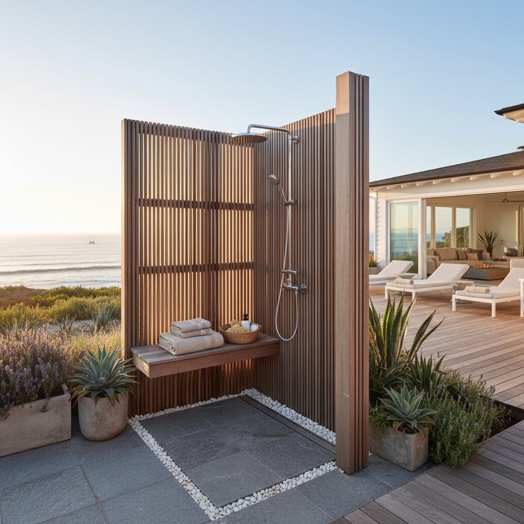 Outdoor Showers Add $15K to Coastal Home Value