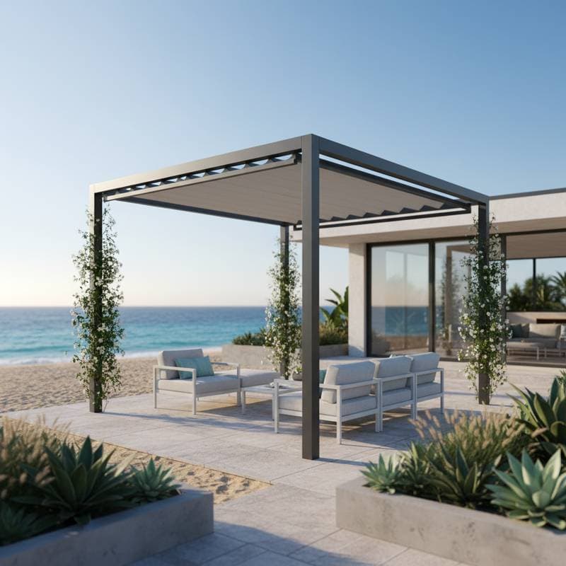 Aluminum Pergolas Cut Maintenance Costs by 80%