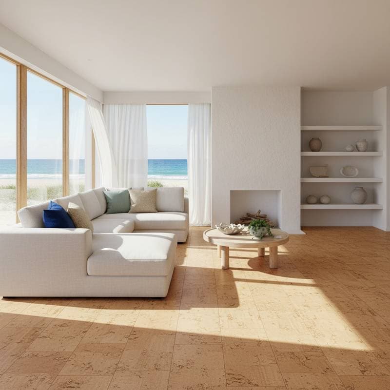 Why Cork Beats Hardwood in Coastal Remodels