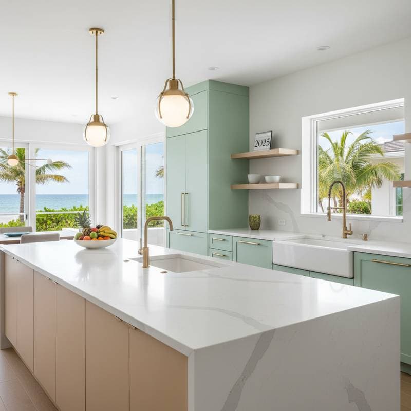Why Quartz Beats Granite in Humid Coastal Homes