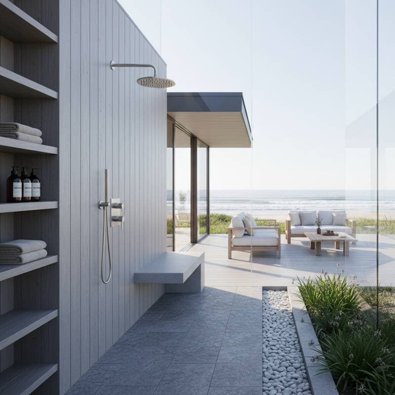 Why Beach Homes Need Outdoor Showers in 2025