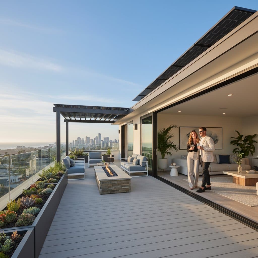 Attic to Rooftop Deck Adds 20% Home Value in 2025