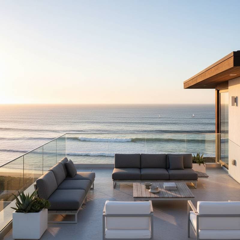 Glass Rails Preserve Ocean Views Without Sacrifice