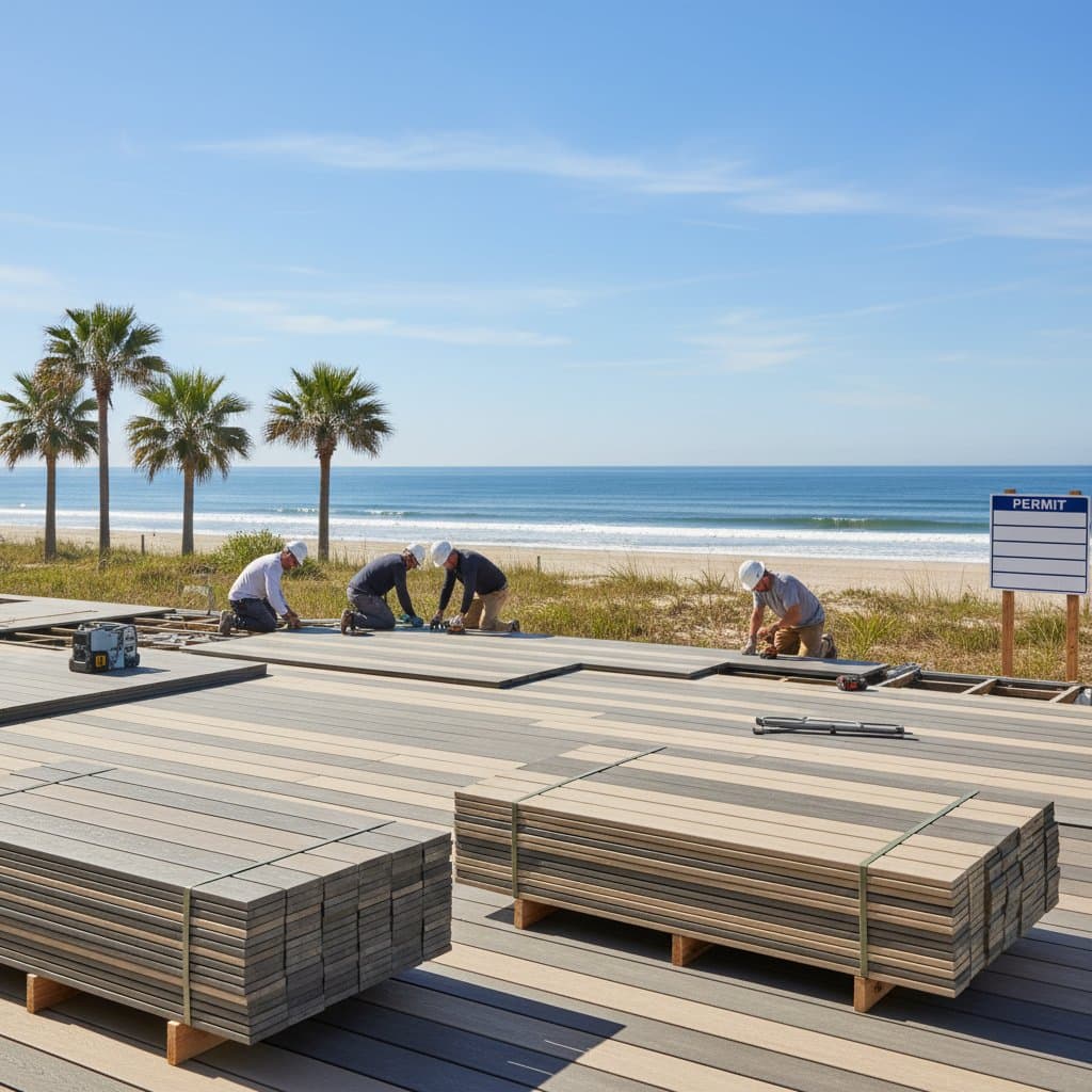 Coastal Deck Resurfacing: $15-$45 Per Square Foot in 2025
