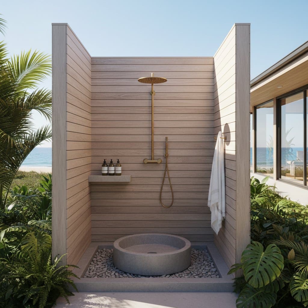 Why Coastal Homes Are Adding Outdoor Showers Now