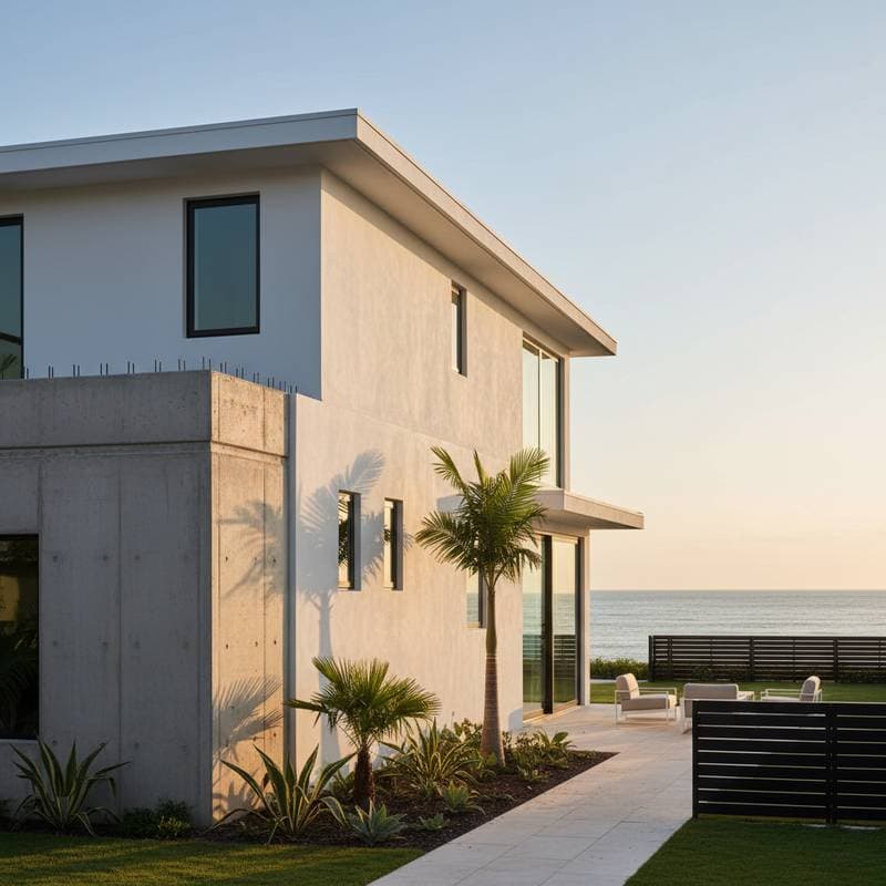 Preview image for Why Coastal Concrete Homes Are Switching to Stucco
