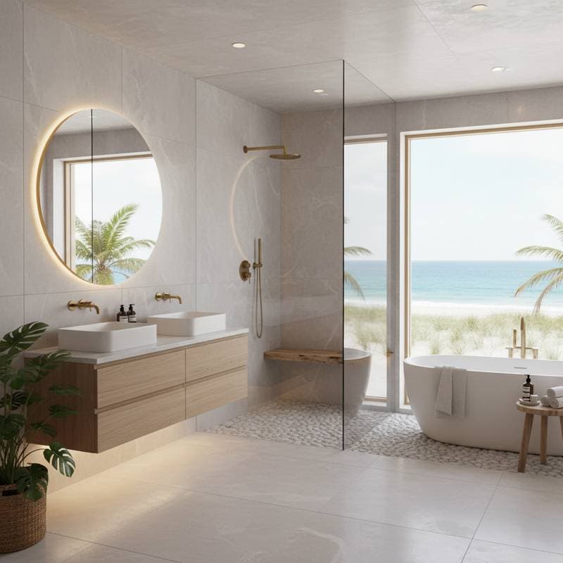 Featured image for Why Wet Rooms Beat Outdoor Showers at the Beach