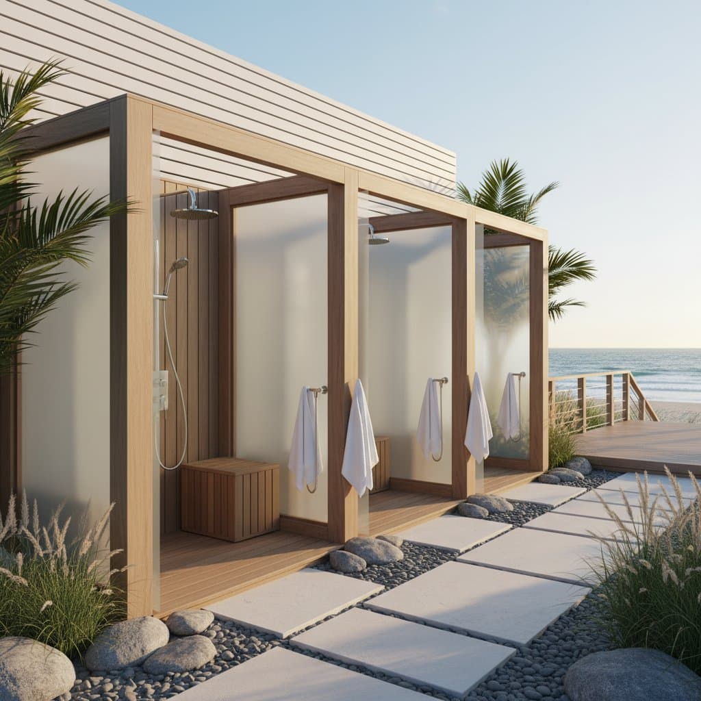 Why Beach Houses Now Install 3+ Shower Stations