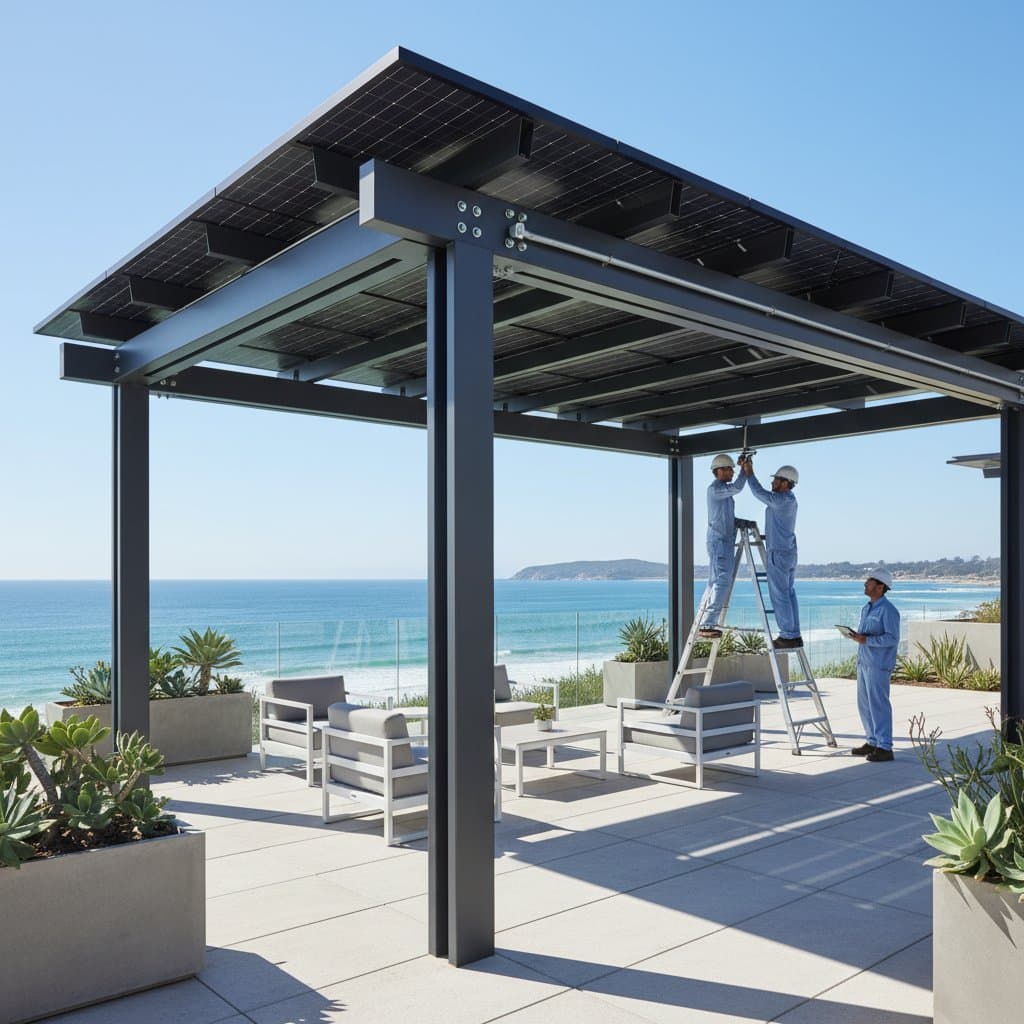 Featured image for Solar Pergolas Cut Energy Bills While Shading Patios