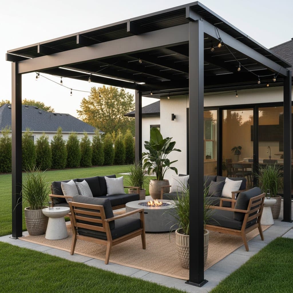 Preview image for 9 Solar Pergola Ideas for Sustainable Outdoor Living