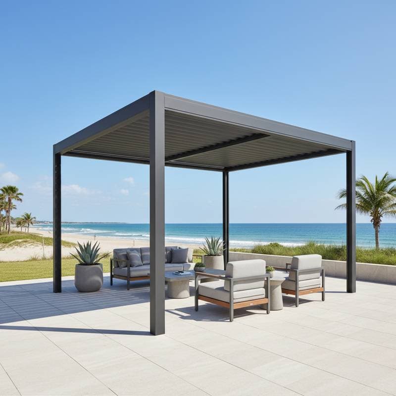 Featured image for Why Aluminum Pergolas Outsell Wood 3:1 at Coast
