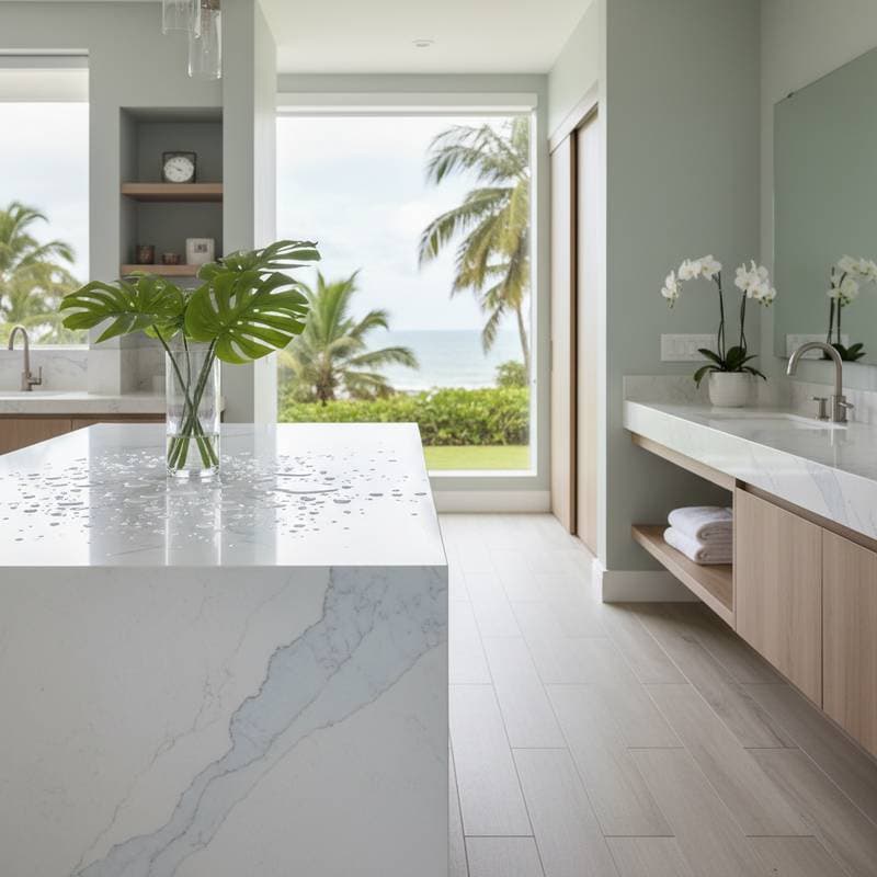 Why Quartz Resists Moisture Better Than Granite