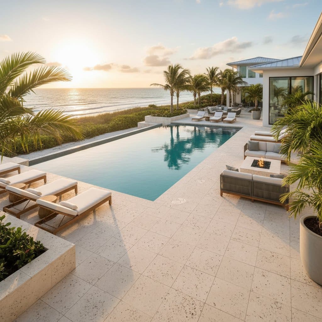 Preview image for Coral Stone Pool Decks Stay Cool in Florida Heat