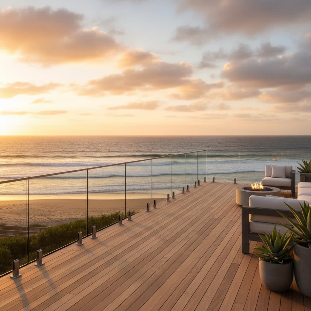 Preview image for Why Coastal Decks Are Switching to Glass Railings
