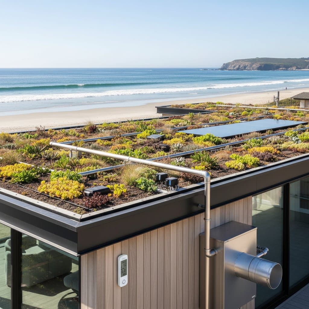 Green Roofs Cut Beach House Cooling Costs 35%
