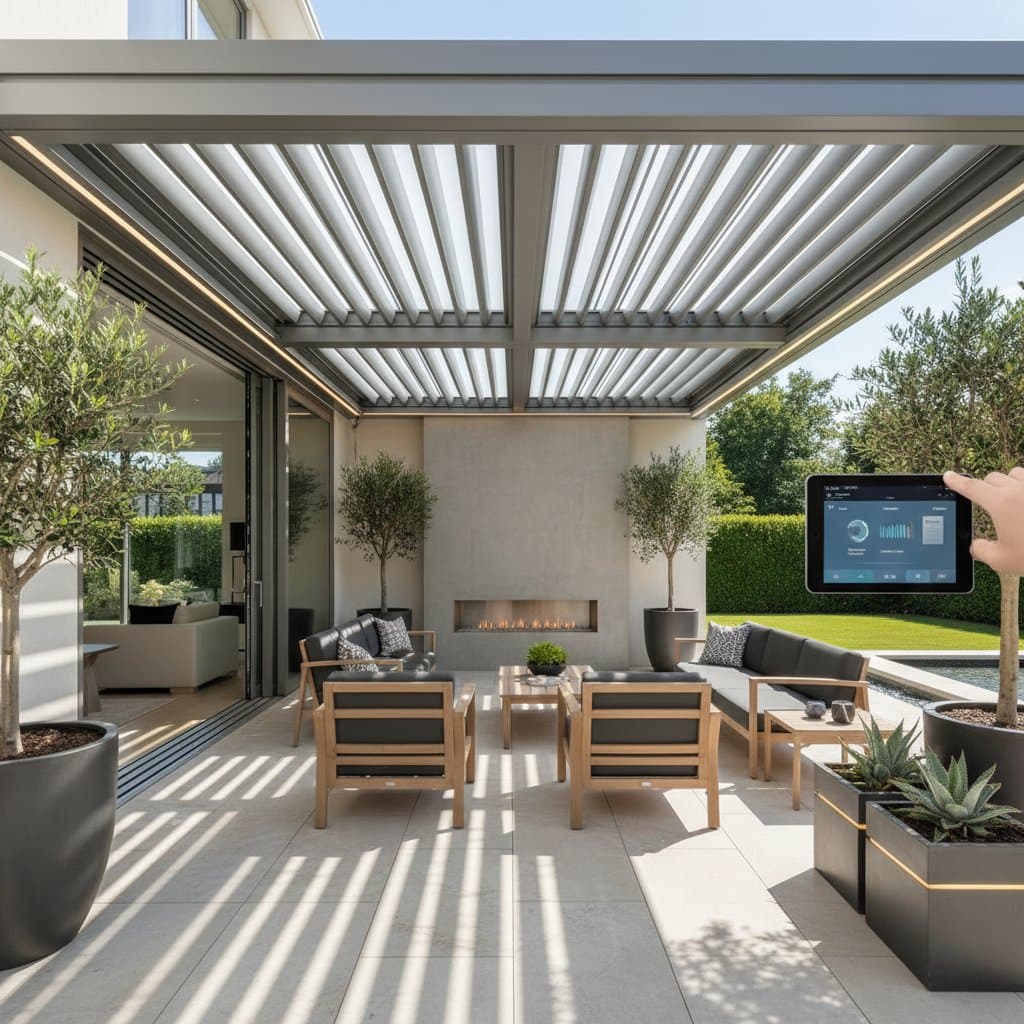 Preview image for Smart Retractable Roofs Lead Modern Patio Design