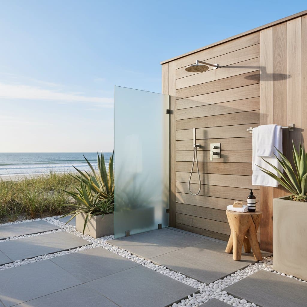Featured image for $8K Outdoor Shower Boosts Coastal Resale Value