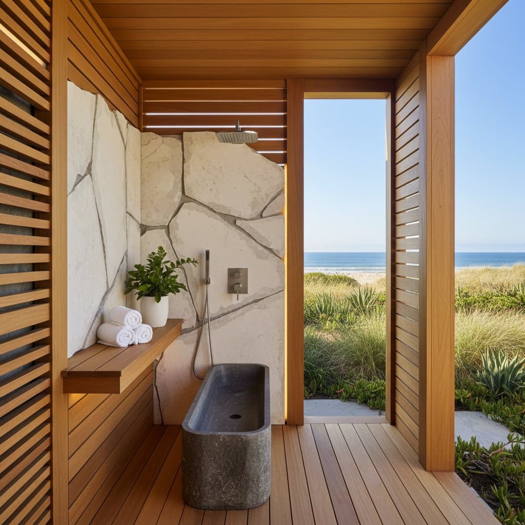 Preview image for Luxury Outdoor Showers Now Cost $8K at Beach Homes