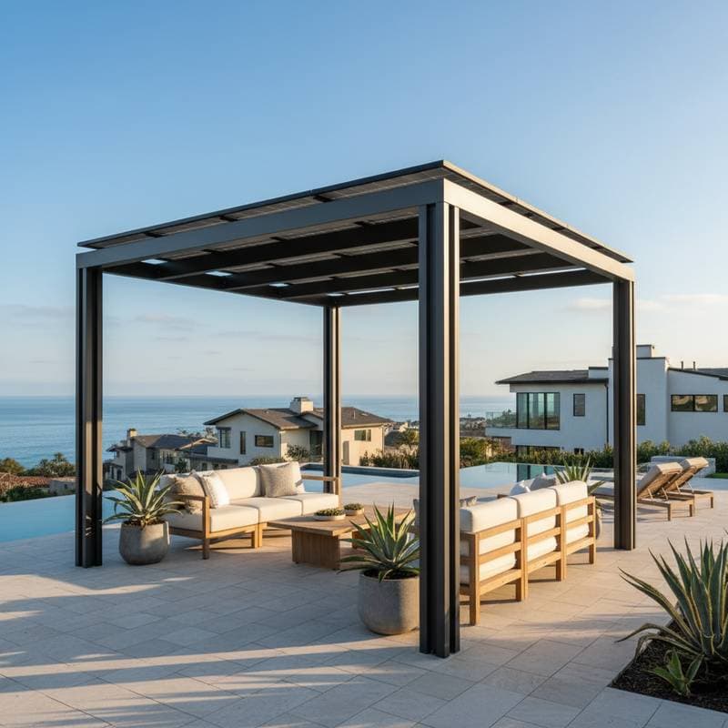 Preview image for Solar Pergolas Generate Power While Shading Your Patio