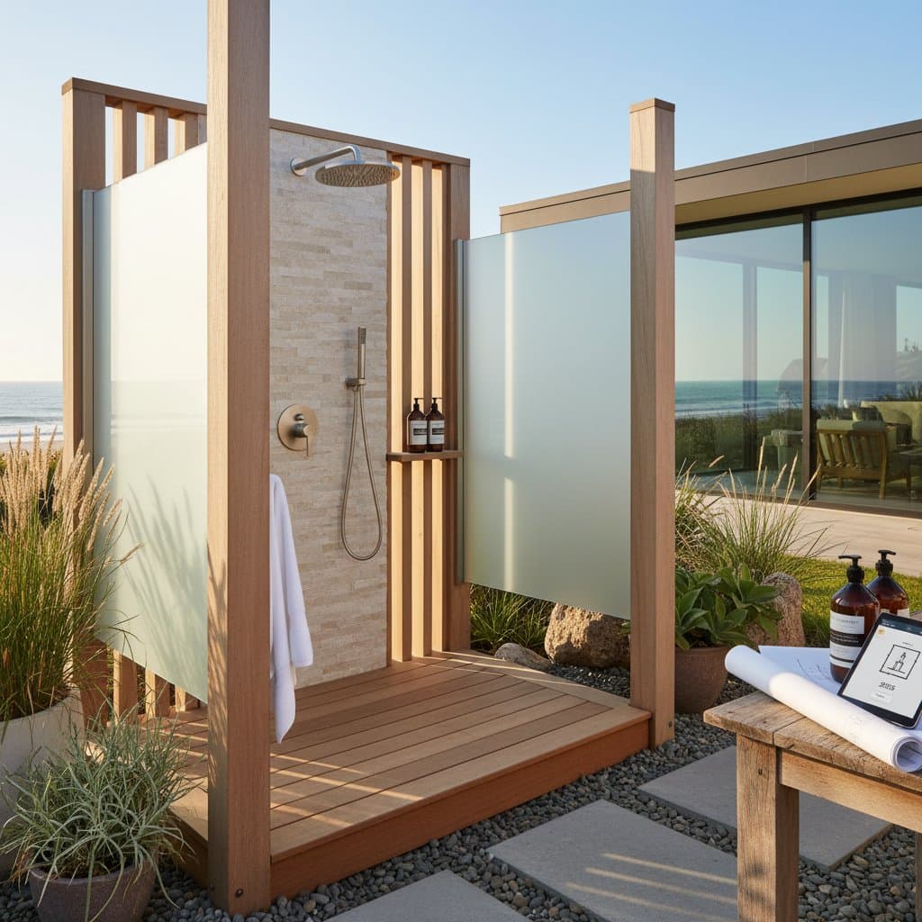 Preview image for Outdoor Showers Cost $1,500 to $20,000 in 2025