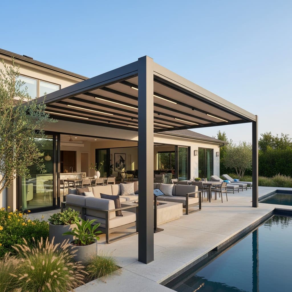 Preview image for Retractable Pergolas Transform Patios Year-Round