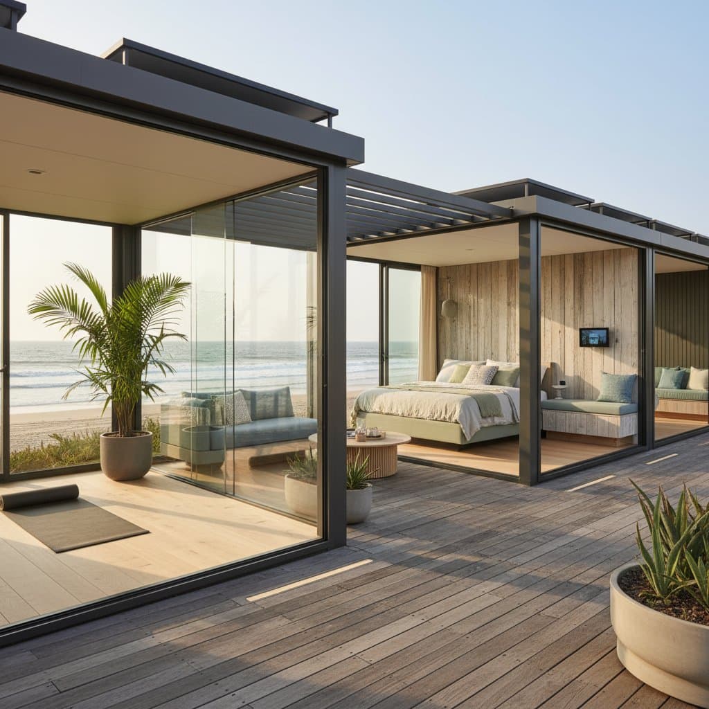 Featured image for Modular Outdoor Rooms Redefine Coastal Living in 2026