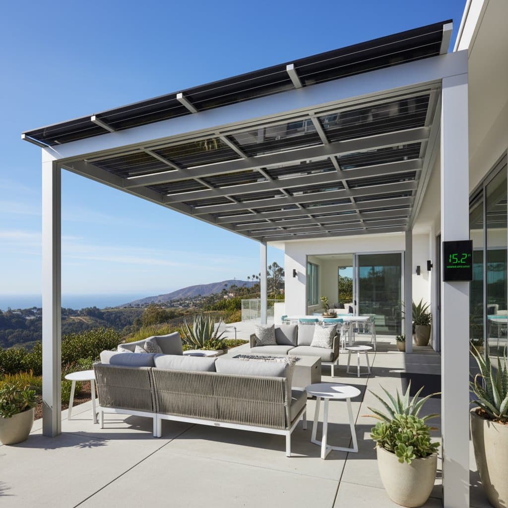 Preview image for Solar Pergolas Generate Power While Shading Your Patio