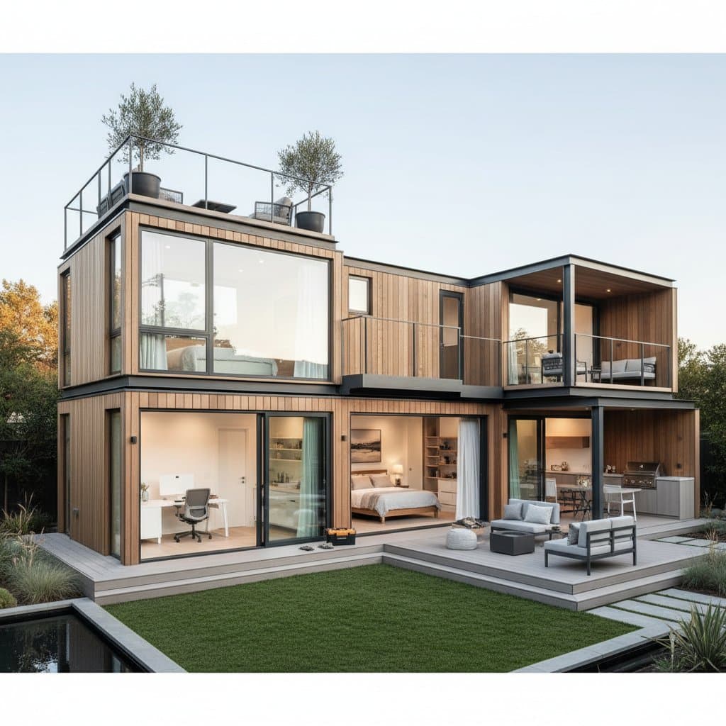 Preview image for Modular Outdoor Rooms Stack and Transform in Hours