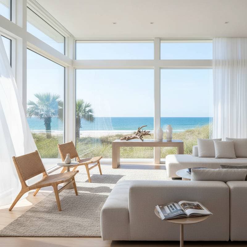 Featured image for Beach Homes Cut A/C Bills 35% with Fiberglass Windows