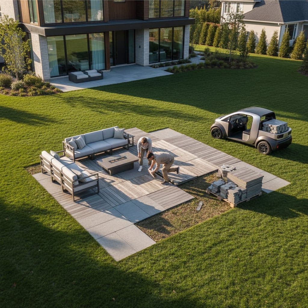 Featured image for Why Modular Patios Let You Relocate in Hours