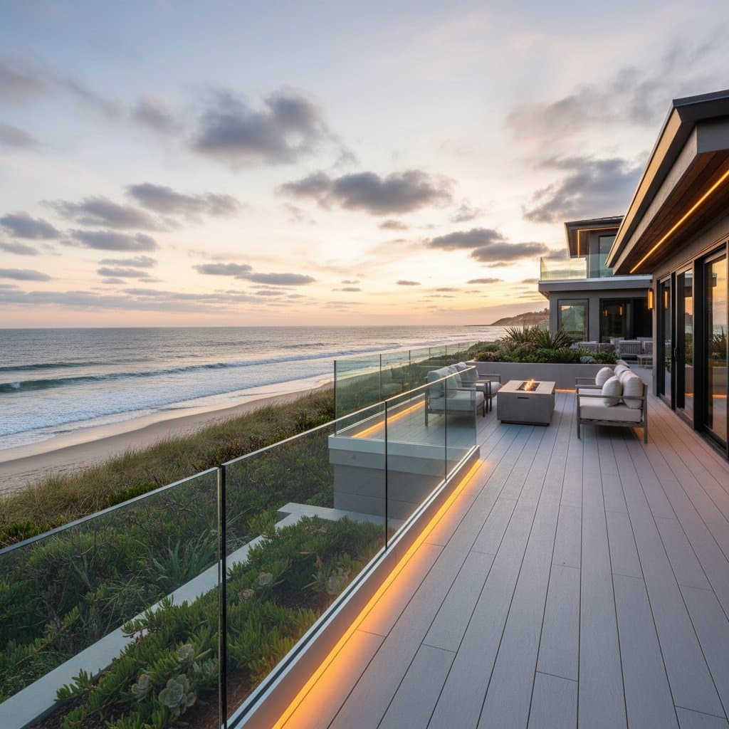 Why Coastal Decks Ditch Wood for Glass in 2026