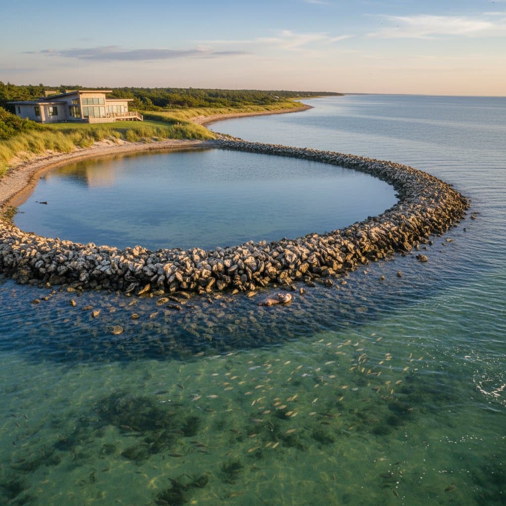 Oyster Reefs Protect Shorelines While Boosting Marine Life