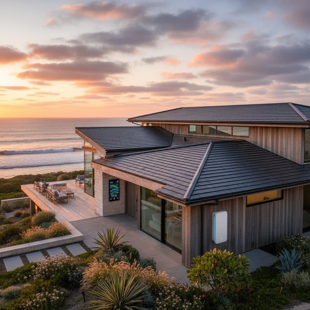 Featured image for Solar Shingles Blend Beauty With Power on Coastal Roofs