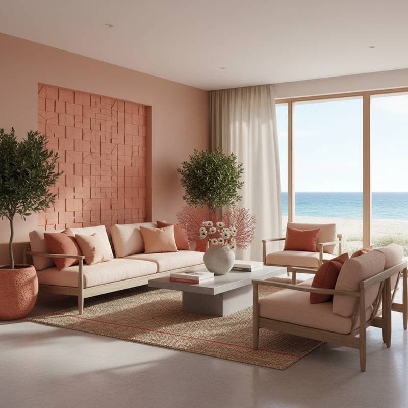Why Coral Became the Defining Beach House Color for 2026