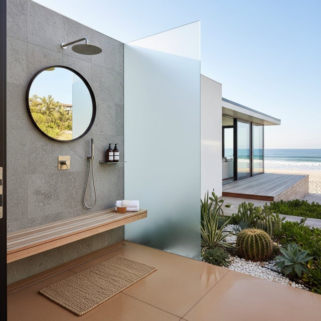 Preview image for Why Luxury Outdoor Showers Are Beach Home Essentials