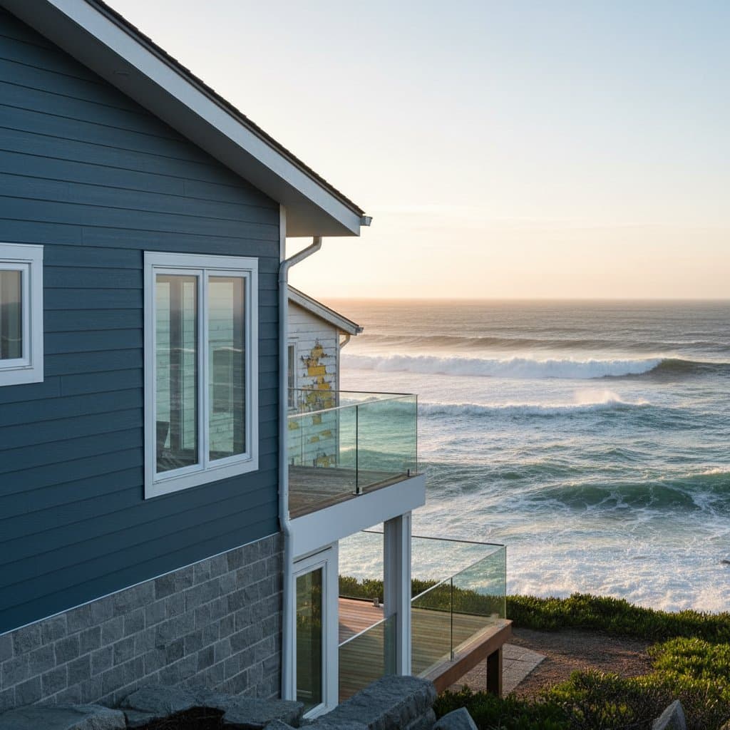 Why Fiber Cement Outlasts Vinyl in Salt Air
