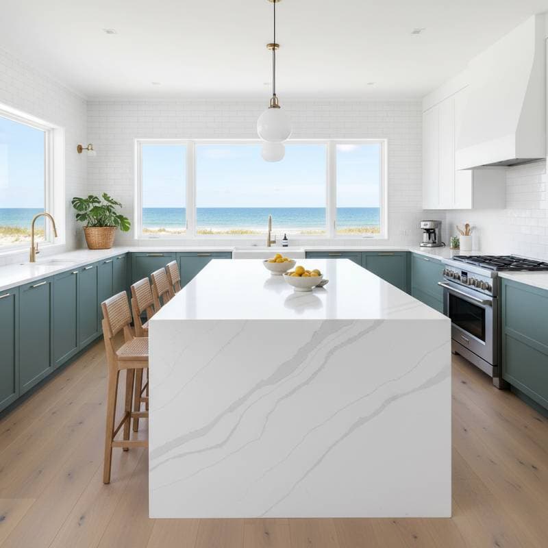 Preview image for Why Coastal Homeowners Choose Quartz Over Granite