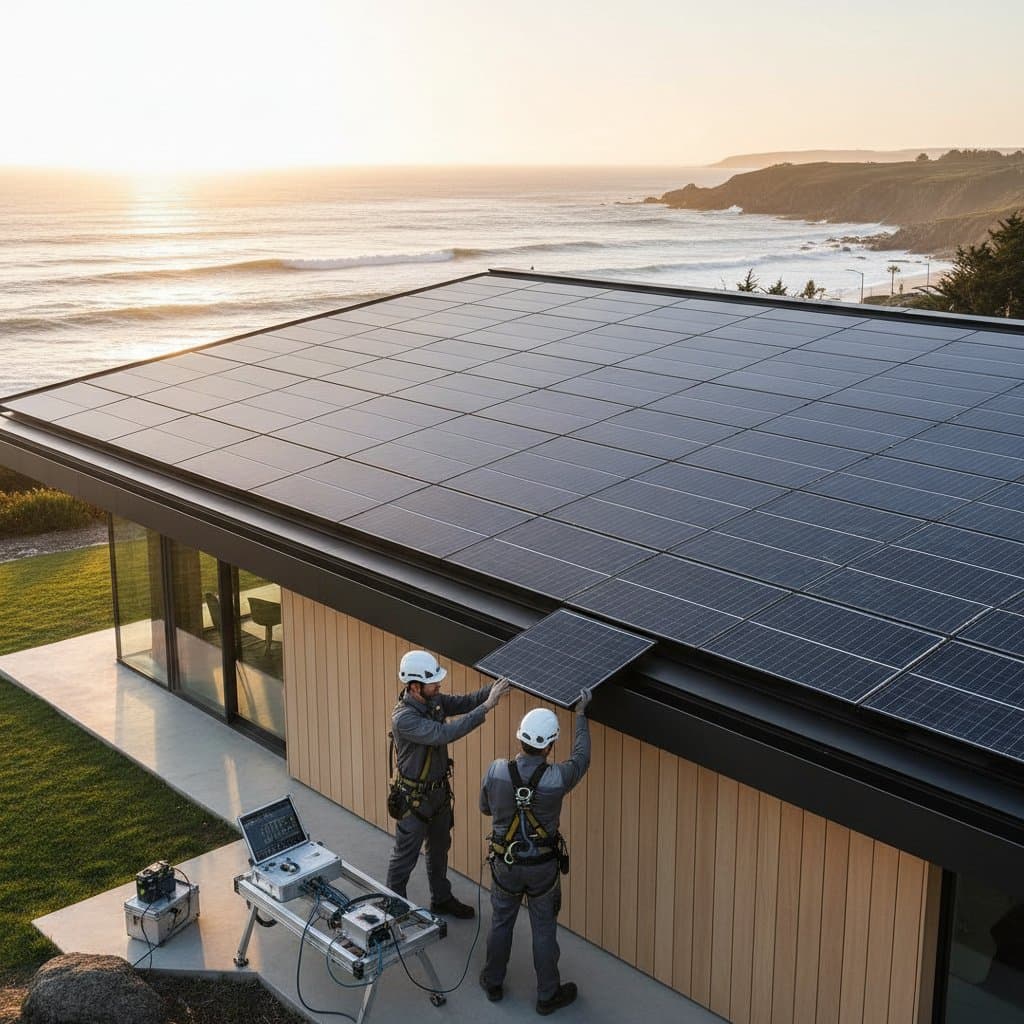 Featured image for Solar Shingles Cut Coastal Energy Bills in 7 Years